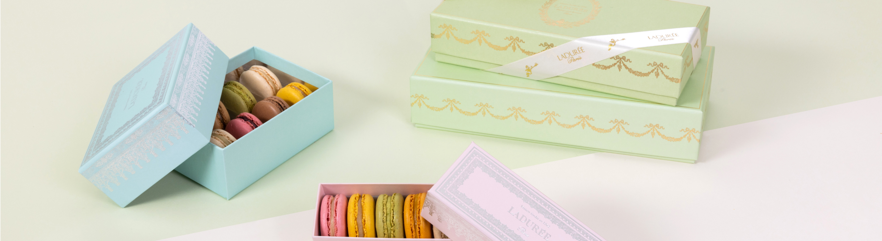 Our macarons gift boxes