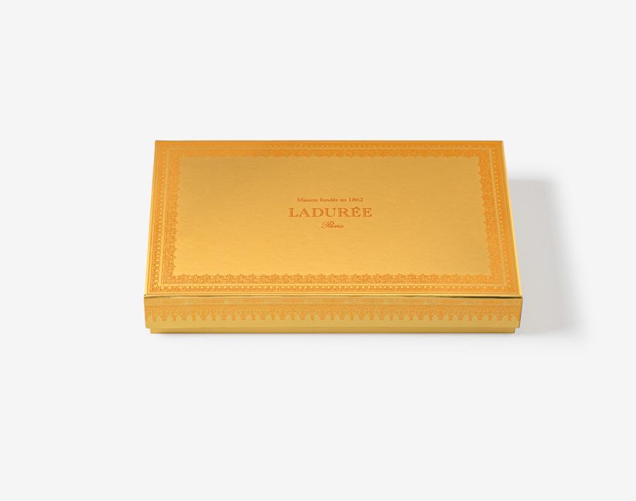 2024 Holiday Gift Box of 42 Macarons - Ladurée