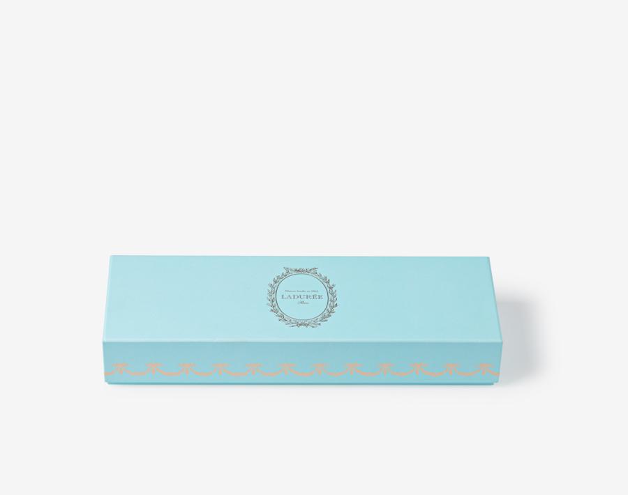 【まとめ買い】 Macarons 28 Intemporel Gift Blue - Box ヘアゴム
