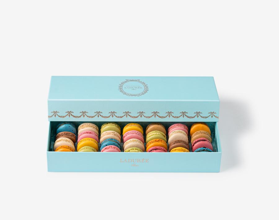 「新商品」に関するプレスリリース Intemporel 28 Macarons Gift Box - Blue ヘアゴム
