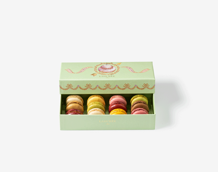 Mon Chou Gift Box of 12 Macarons
