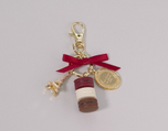 Laduree bag charm key chain - Boutique Marron