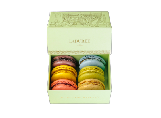 Mercer Hotel Gift Box of 6 Macarons PNG