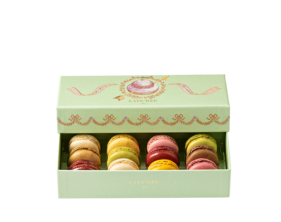 Mon Chou Gift Box of 12 Macarons