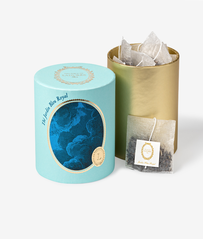 blue royal tea bag vignette