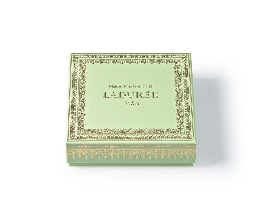 NAPOLEON 18 MACARONS GIFT BOX - GREEN NAPOLEON 18 MACARONS GIFT BOX - GREEN